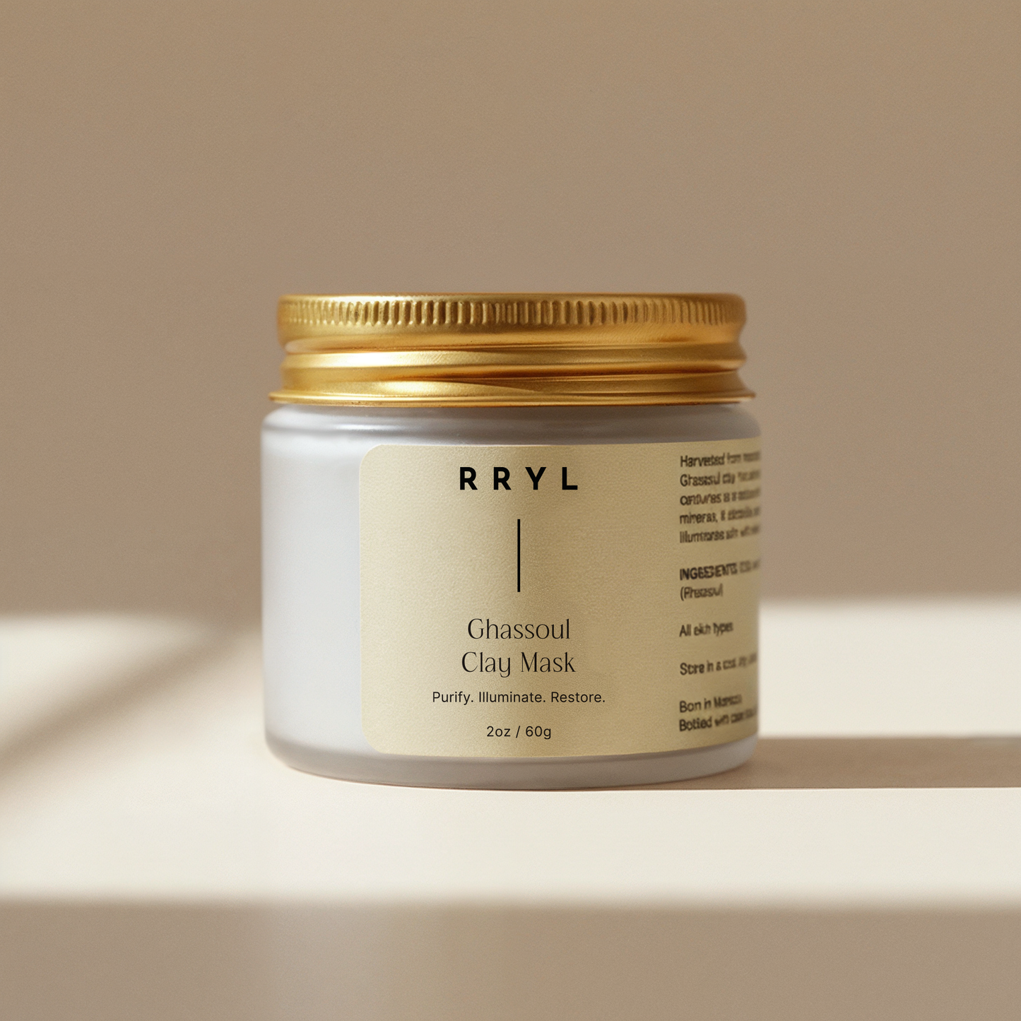 RRYL Ghassoul Clay — The Moroccan Purity Ritual (2oz)