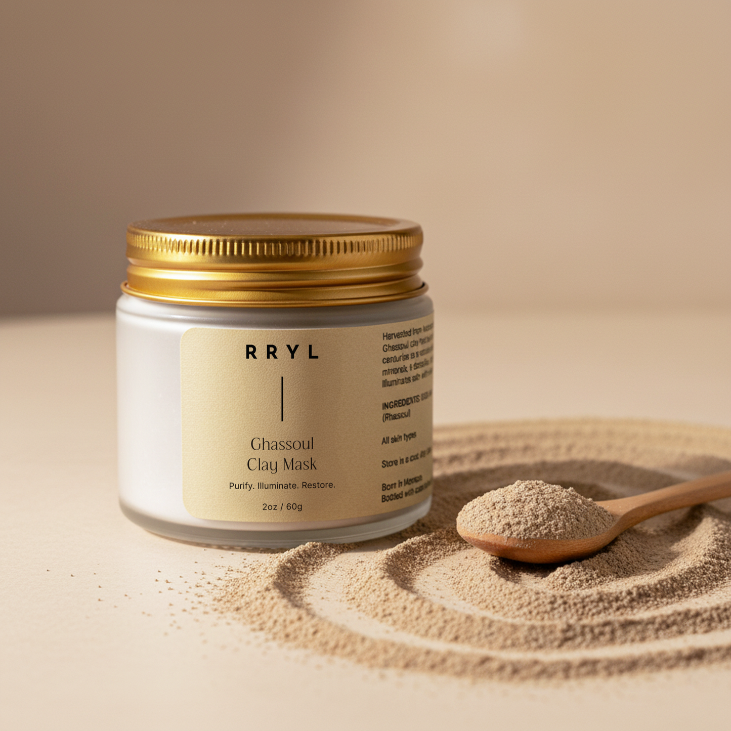 RRYL Ghassoul Clay — The Moroccan Purity Ritual (2oz)